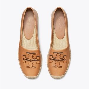 Tory Burch Tan Espadrille Flats